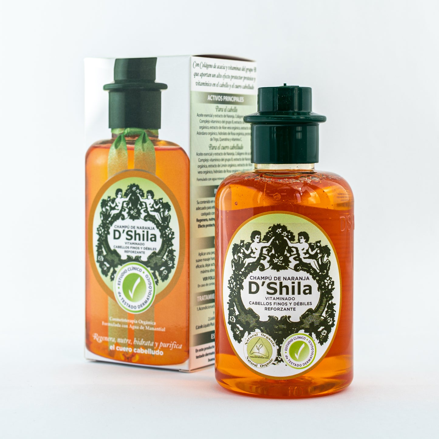 Champú Protector Proteico de Naranja 300mL D’Shila