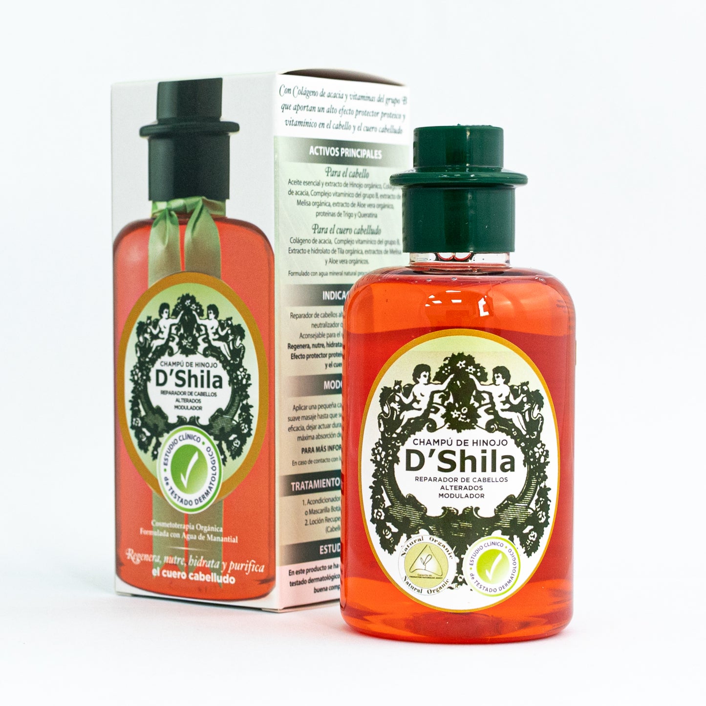 Champú Protector Proteico de Hinojo 300mL D’Shila