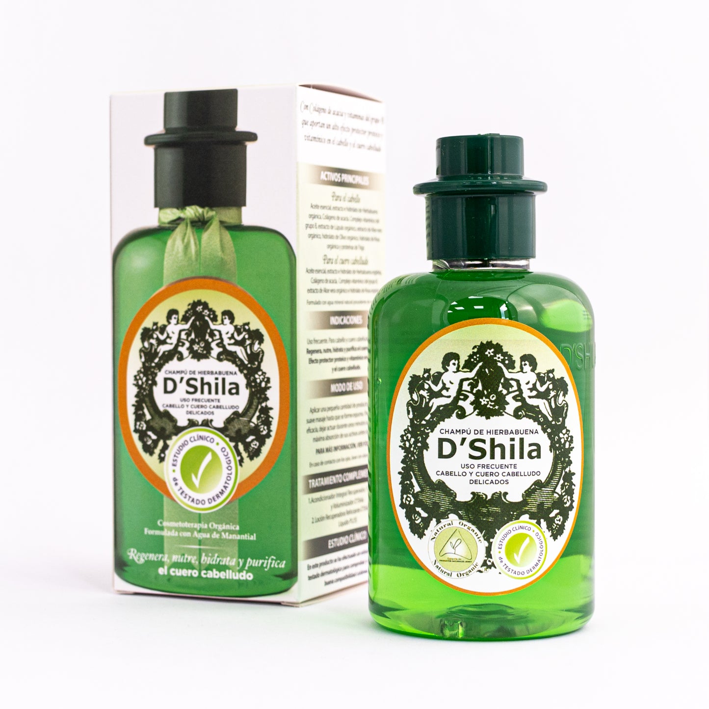 Champú Protector Proteico de Hierbabuena 300mL D’Shila