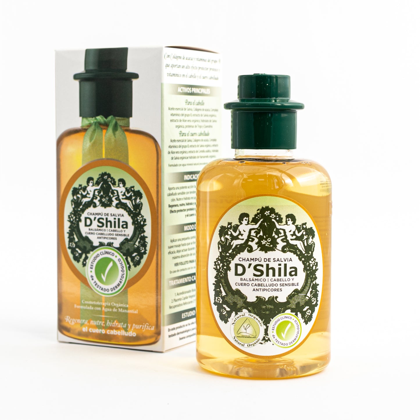 CHAMPÚ PROTECTOR PROTEICO DE SALVIA 300mL D’Shila