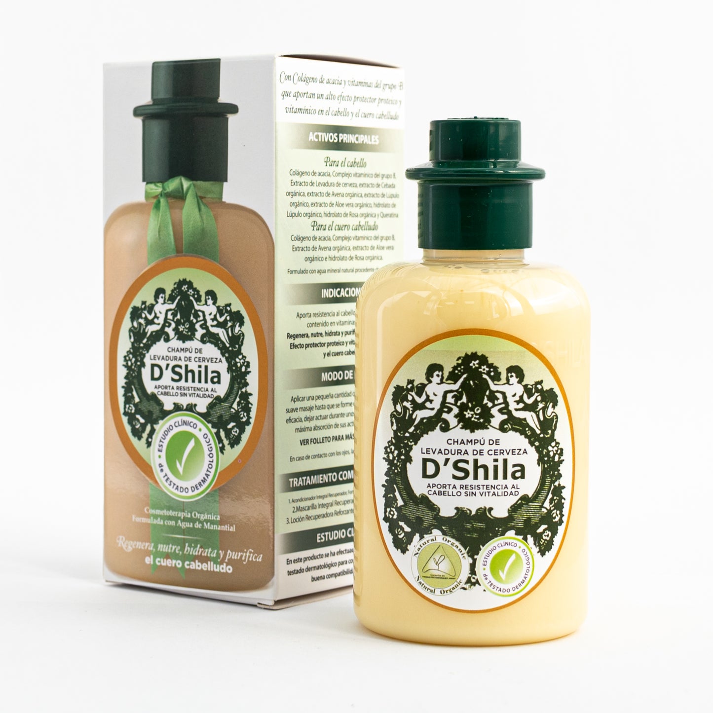 Champú Protector Proteico de Levadura de Cerveza 300mL D’Shila