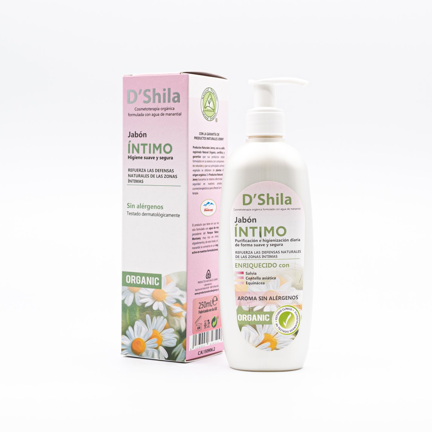 Jabón Íntimo 250mL D’Shila