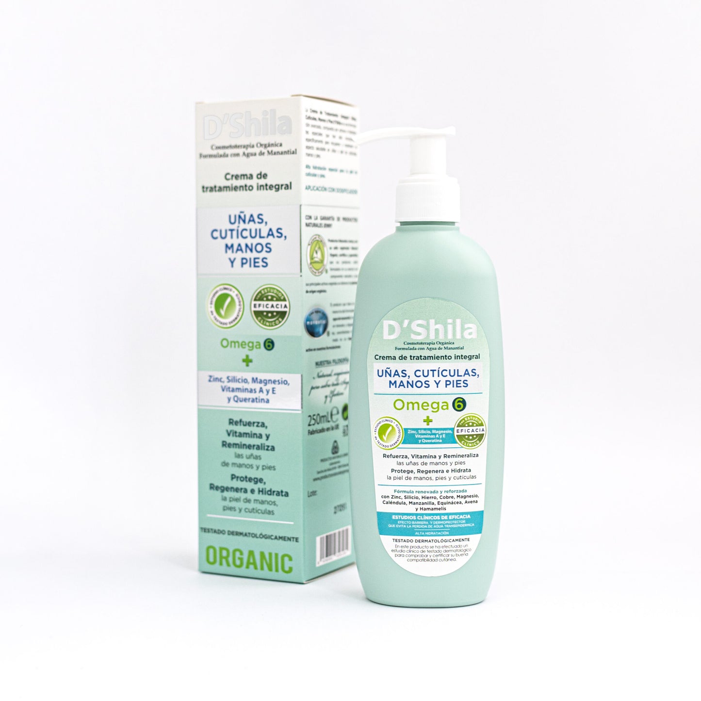 Crema de Tratamiento Integral de Manos, Pies, Uñas y Cutículas 250mL