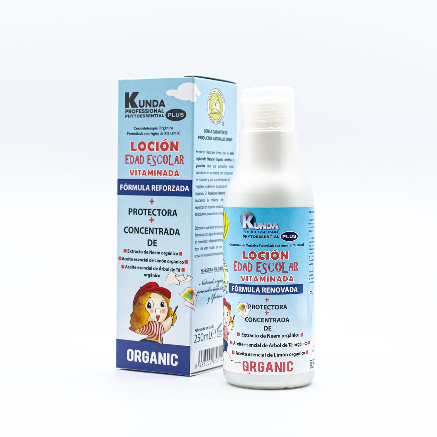 Loción Vitaminada Edad Escolar 250mL D’Shila Piojos