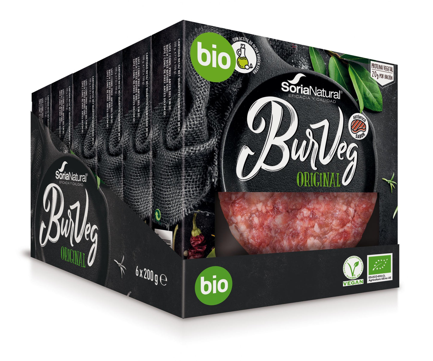 BURVEG BIO ORIGINAL 2x100 grs. SORIA NATURAL