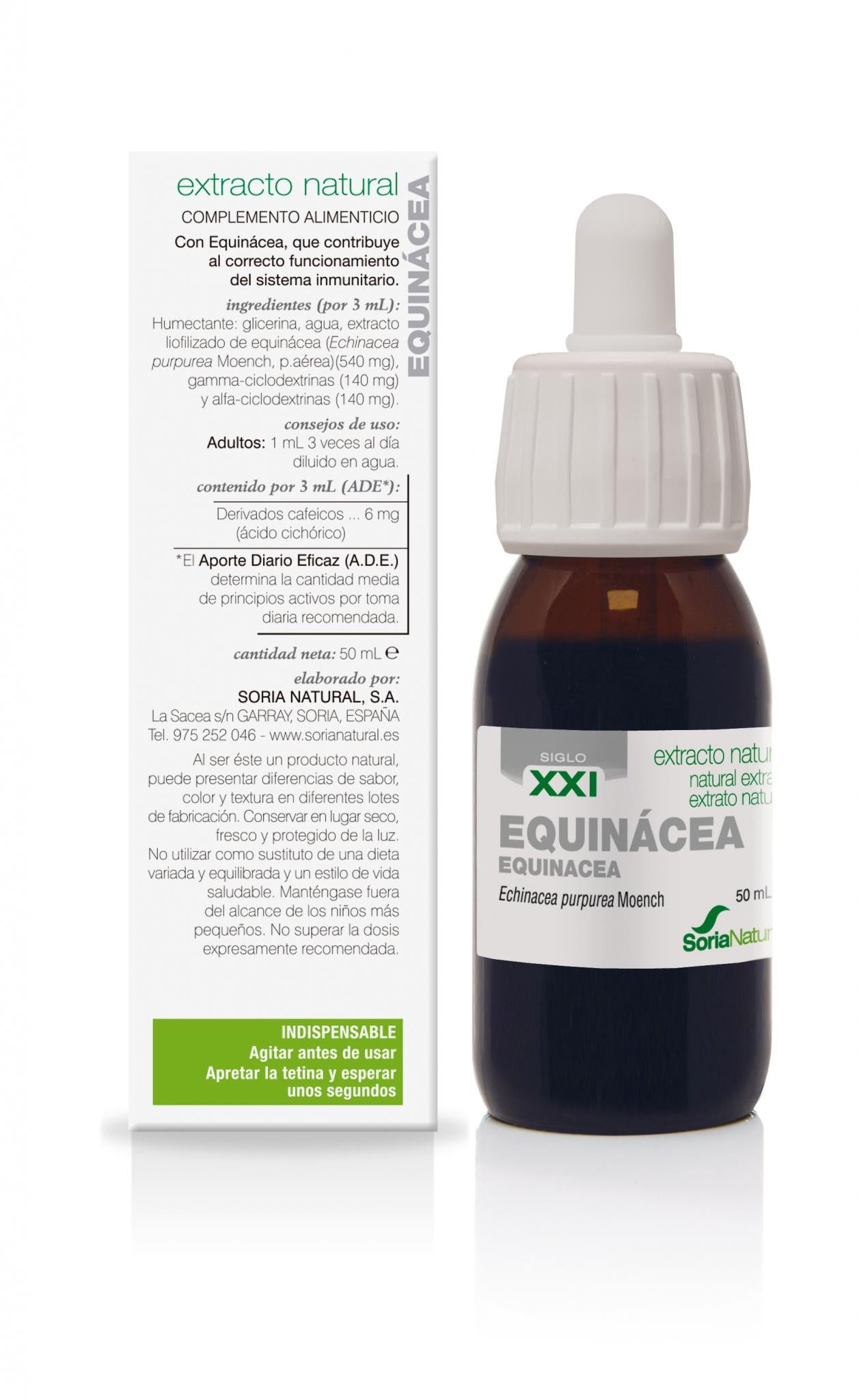 EXTRACTO DE EQUINACEA S. XXI SORIA NATURAL