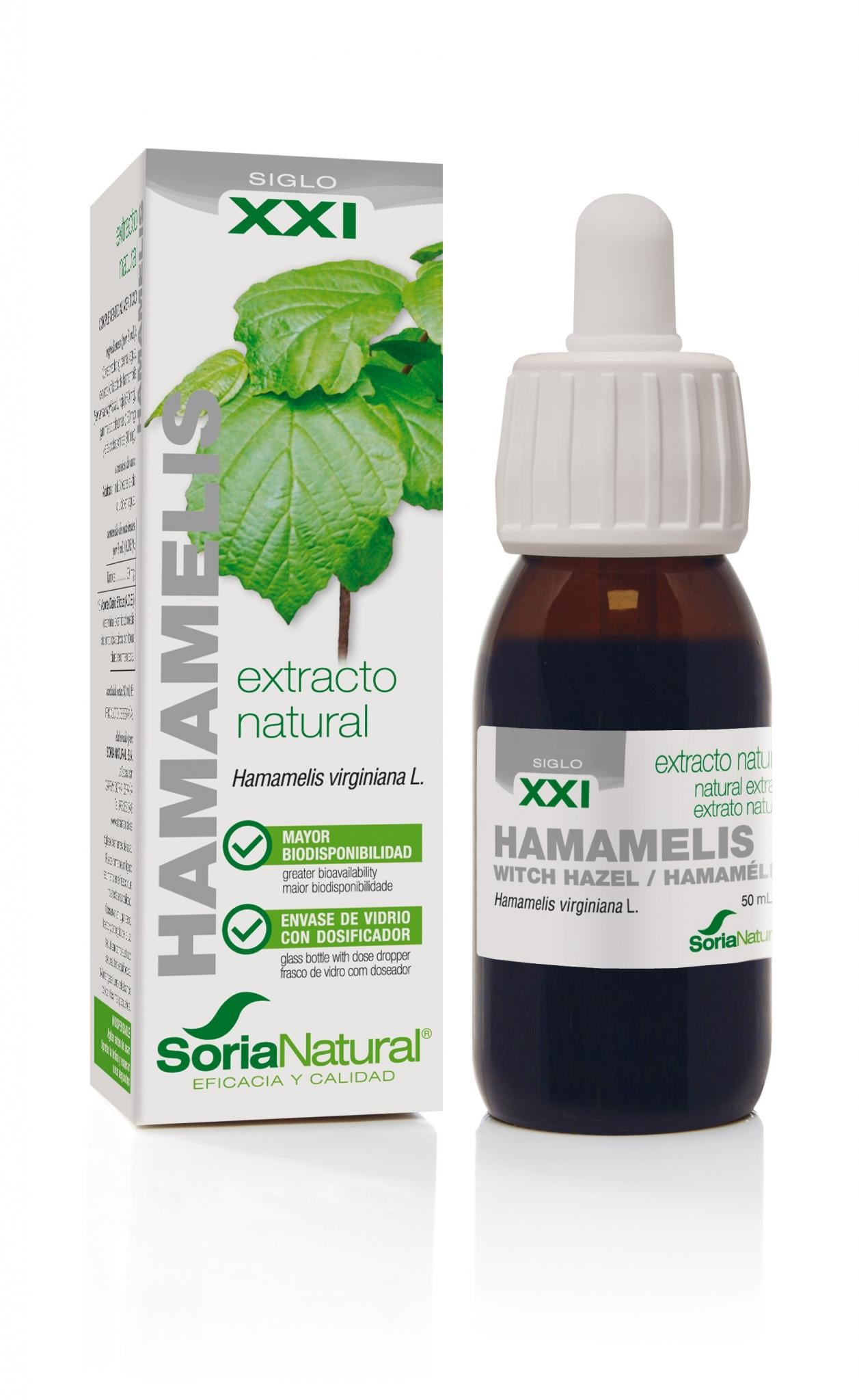 EXTRACTO DE HAMMAMELIS S. XXI SORIA NATURAL