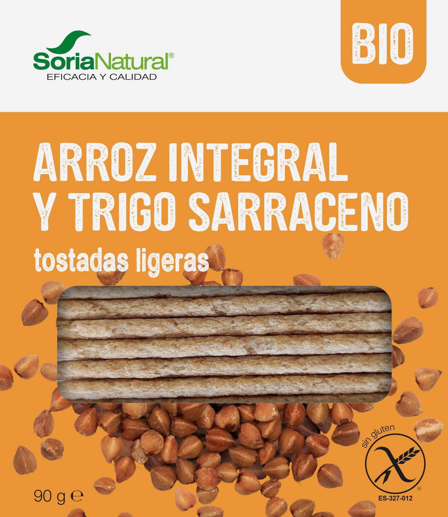 TOSTADAS DE ARROZ Y TRIGO SARRACENO SORIA NATURAL