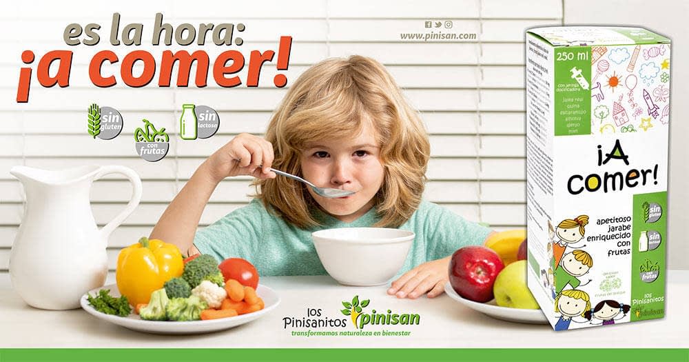 ¡A COMER! Jarabe 250 ml PINISAN