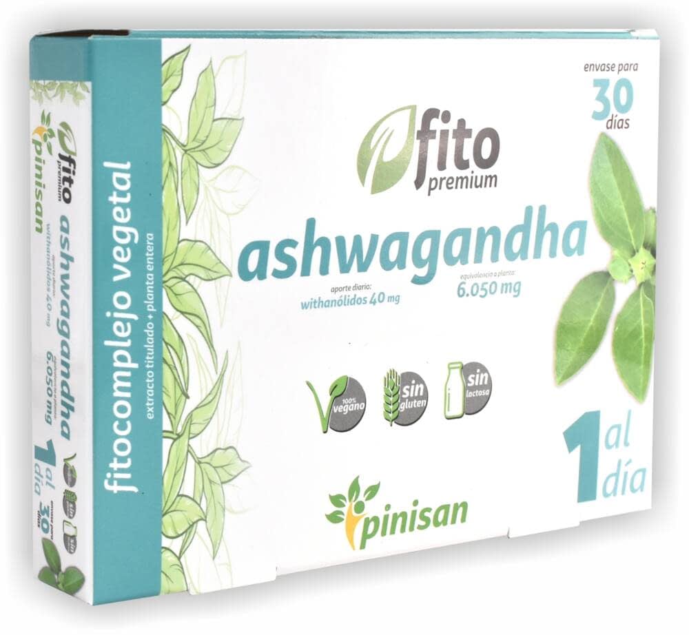 FITO PREMIUM ASHWAGANDHA, 30 Caps. PINISAN