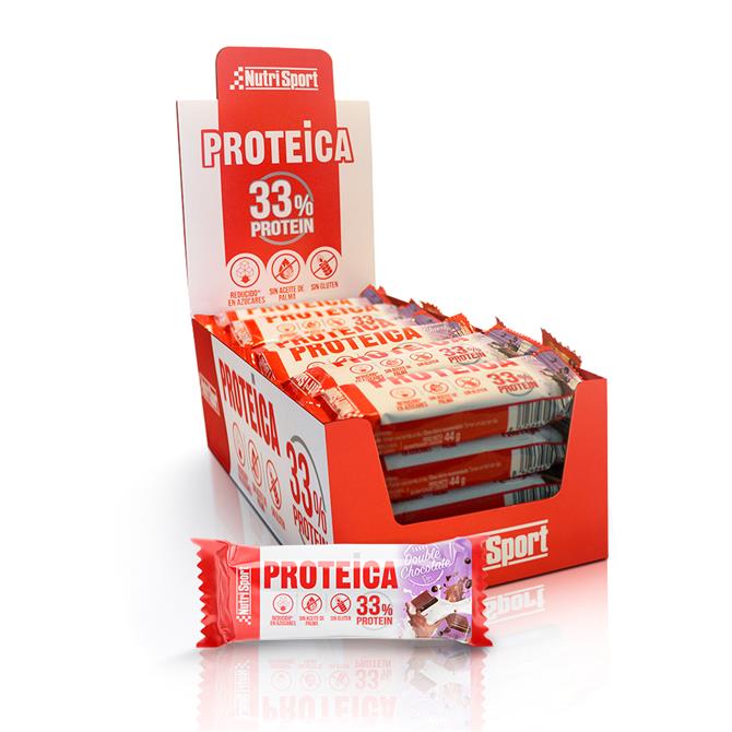 BARRITAS PROTEICA (CAJA DE 24 BARRITAS)-DOBLE CHOCOLATE