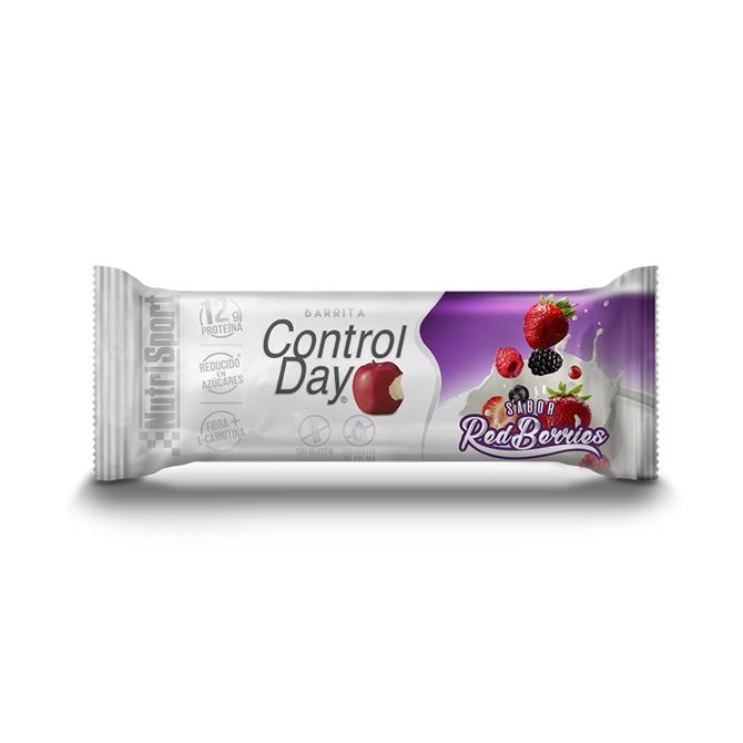 BARRITA CONTROL DAY RED.AZUC. (CAJA 28 BARRITAS)-RED BERRIES