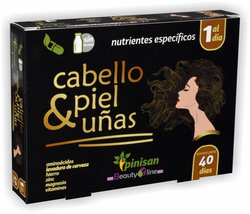 CABELLO-PIEL & UÑAS, 40 Cáps. PINISAN