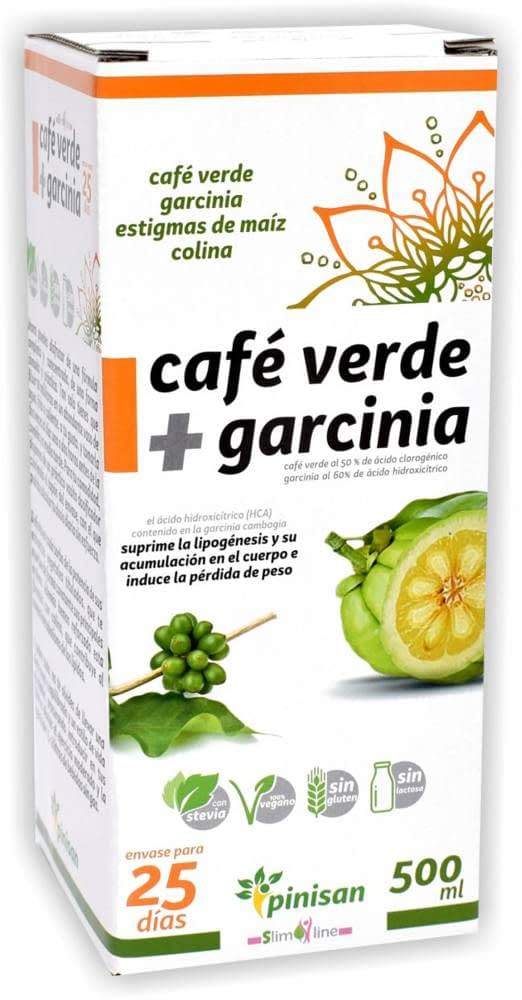 CAFE VERDE + GARCINIA, 500 ml PINISAN