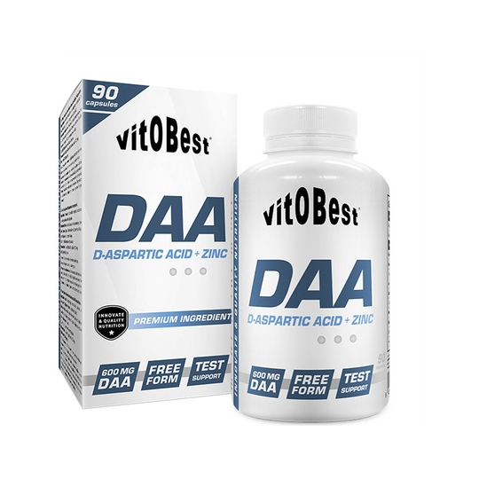 DAA D-ASPARTIC ACID + ZINC 90 VegeCaps