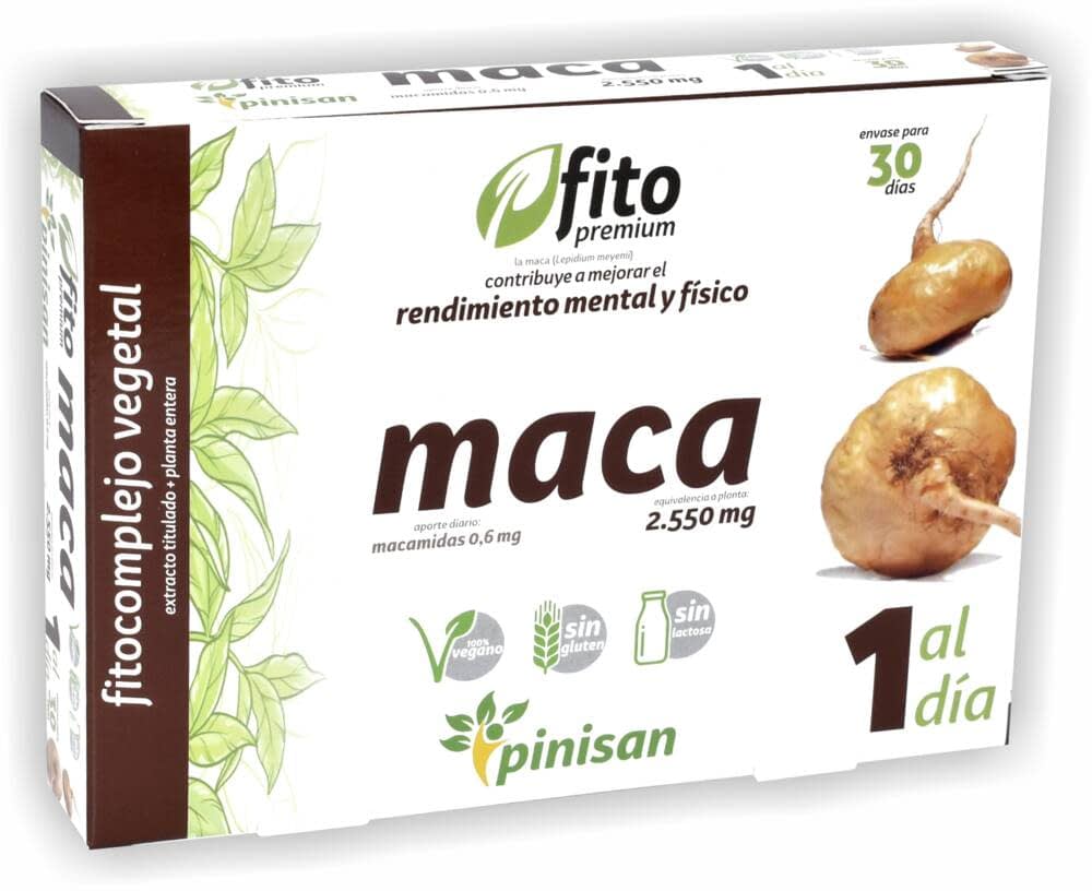 FITO PREMIUM MACA, 30 Caps. PINISAN