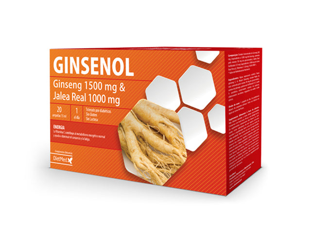 GINSENOL | ampollas (20 x 15 ml) DIETMED