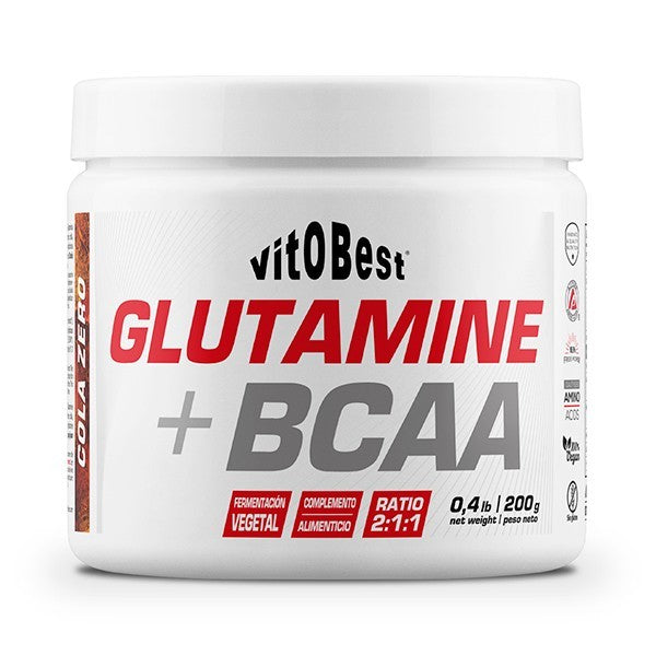 GLUTAMINE + BCAA 200 g COLA