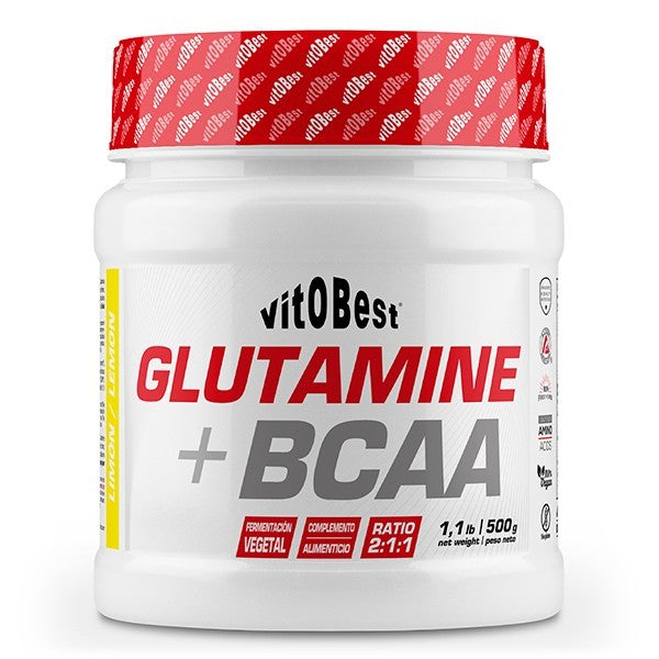 GLUTAMINE + BCAA 500 g LIMON