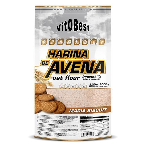 HARINA DE AVENA 1 Kg FRESA