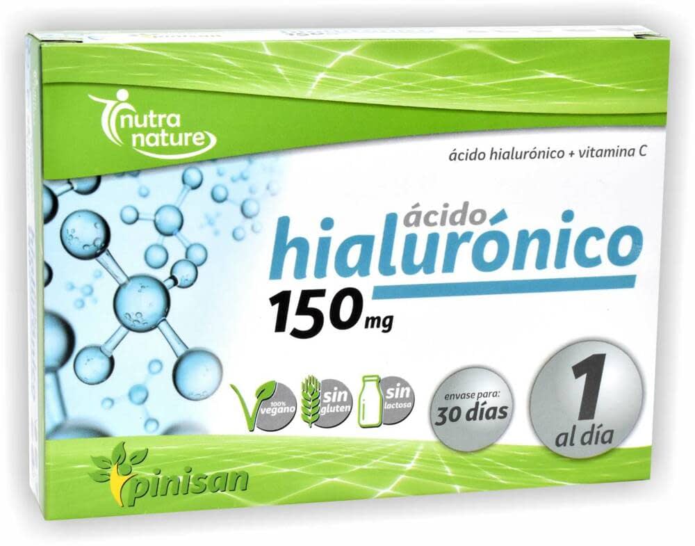AC. HIALURONICO, 150 mg, nutranature, 30 cáps. PINISAN
