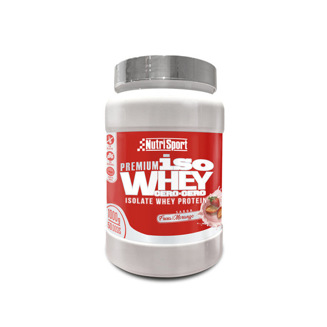 ISO WHEY CERO CERO (BOTE DE 1000 G)-FRESA