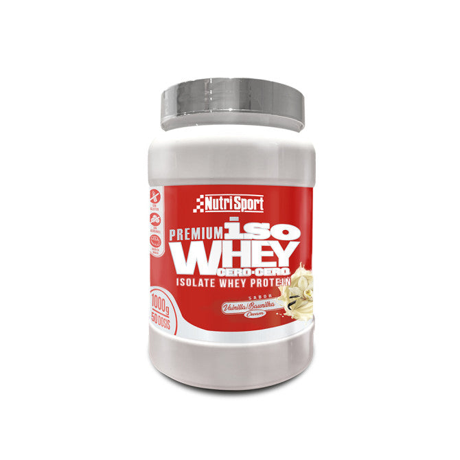 ISO WHEY CERO CERO (BOTE DE 1000 G)-VAINILLA