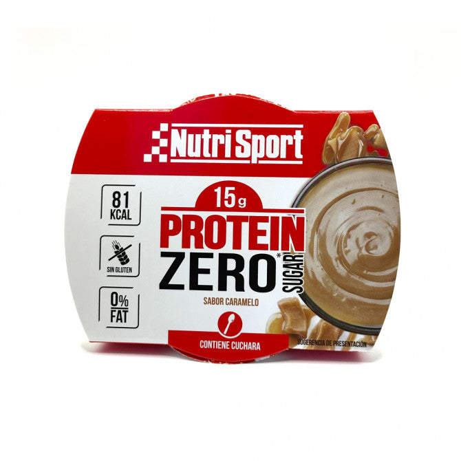 PUDDING PROTEIN ZERO-CARAMELO (caja de 12 tarrinas de 135 g)