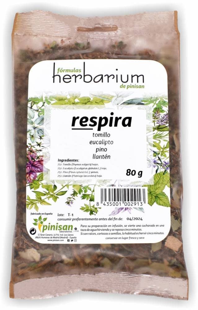 HERBARIUM, RESPIRA, 80 g. PINISAN