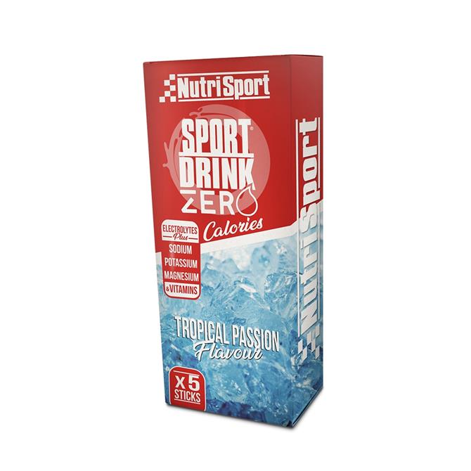 SPORT DRINK ZERO TROPICAL PASSION (Caja de 5 sticks)