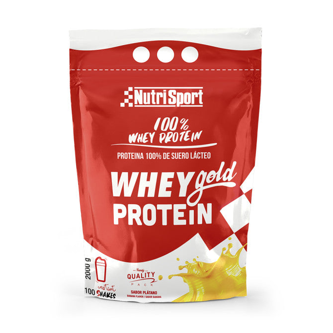 WHEY GOLD PROTEIN (BOLSA DE 2000 G)-PLATANO