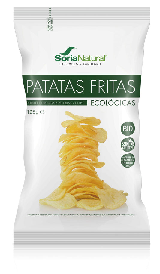 PATATAS FRITAS ECOLOGICAS 125 gr SORIA NATURAL