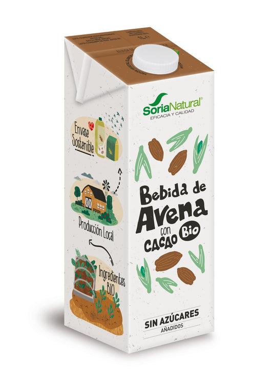 BEBIDA AVENA CACAO SORIA NATURAL