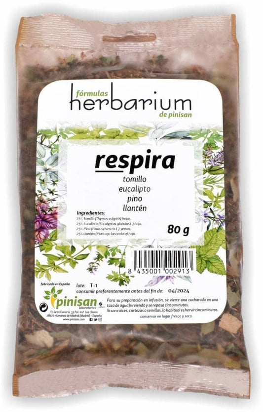 HERBARIUM, RESPIRA, 80 g. PINISAN